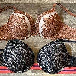 Used push up bras